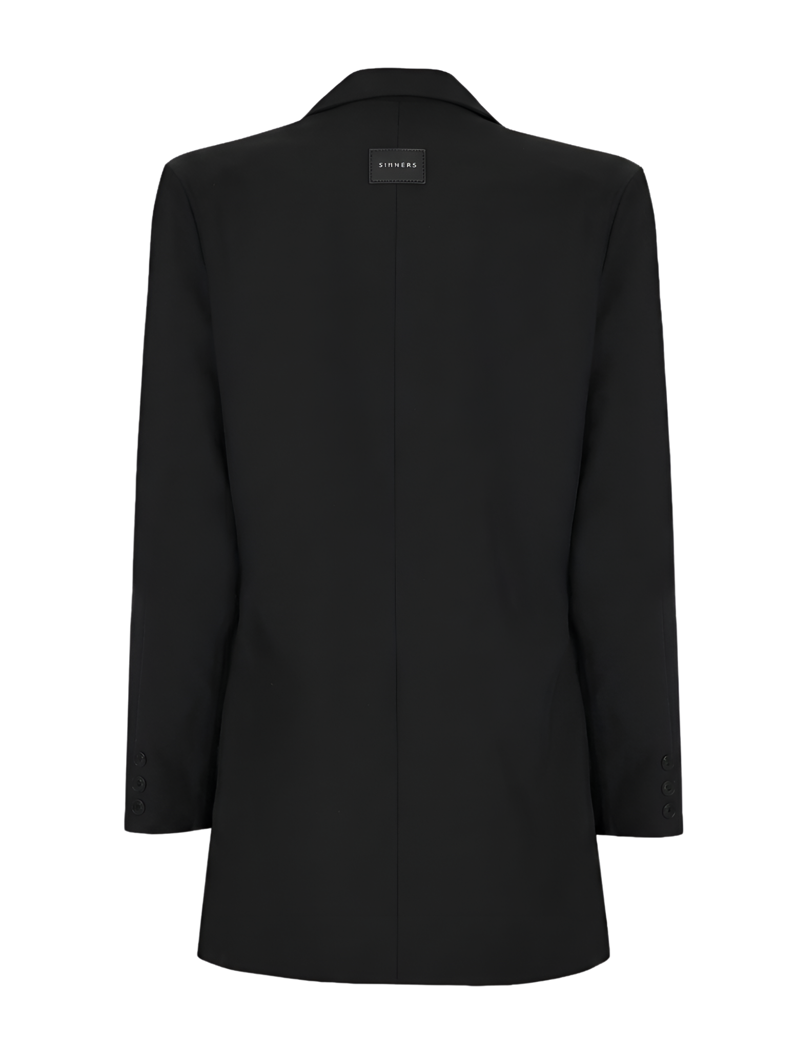 SINNERS BLACK TAILORED BLAZER Sinners