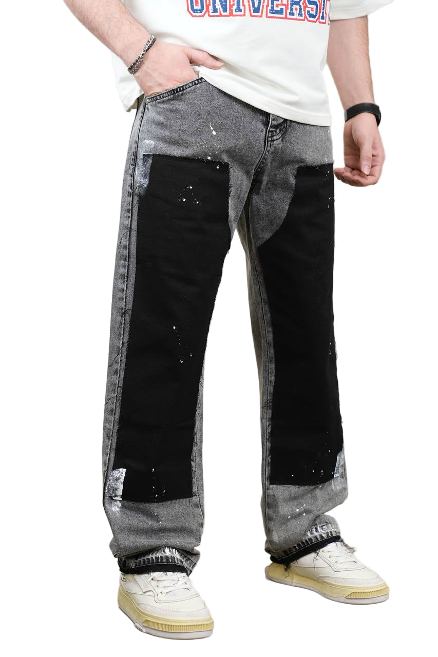 2Y C1169 Grey Painter Jeans 2Y