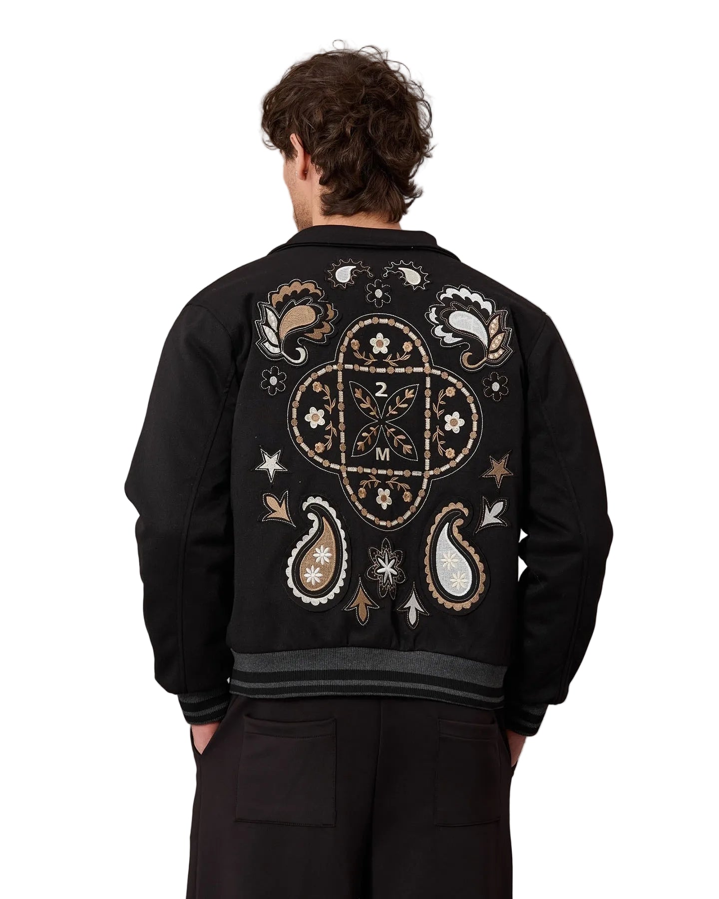 2MORROW Paisley Black Jacket 2Morrow