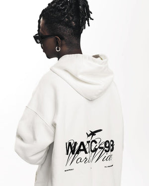 WATC-98 White Hoodie WATC-98