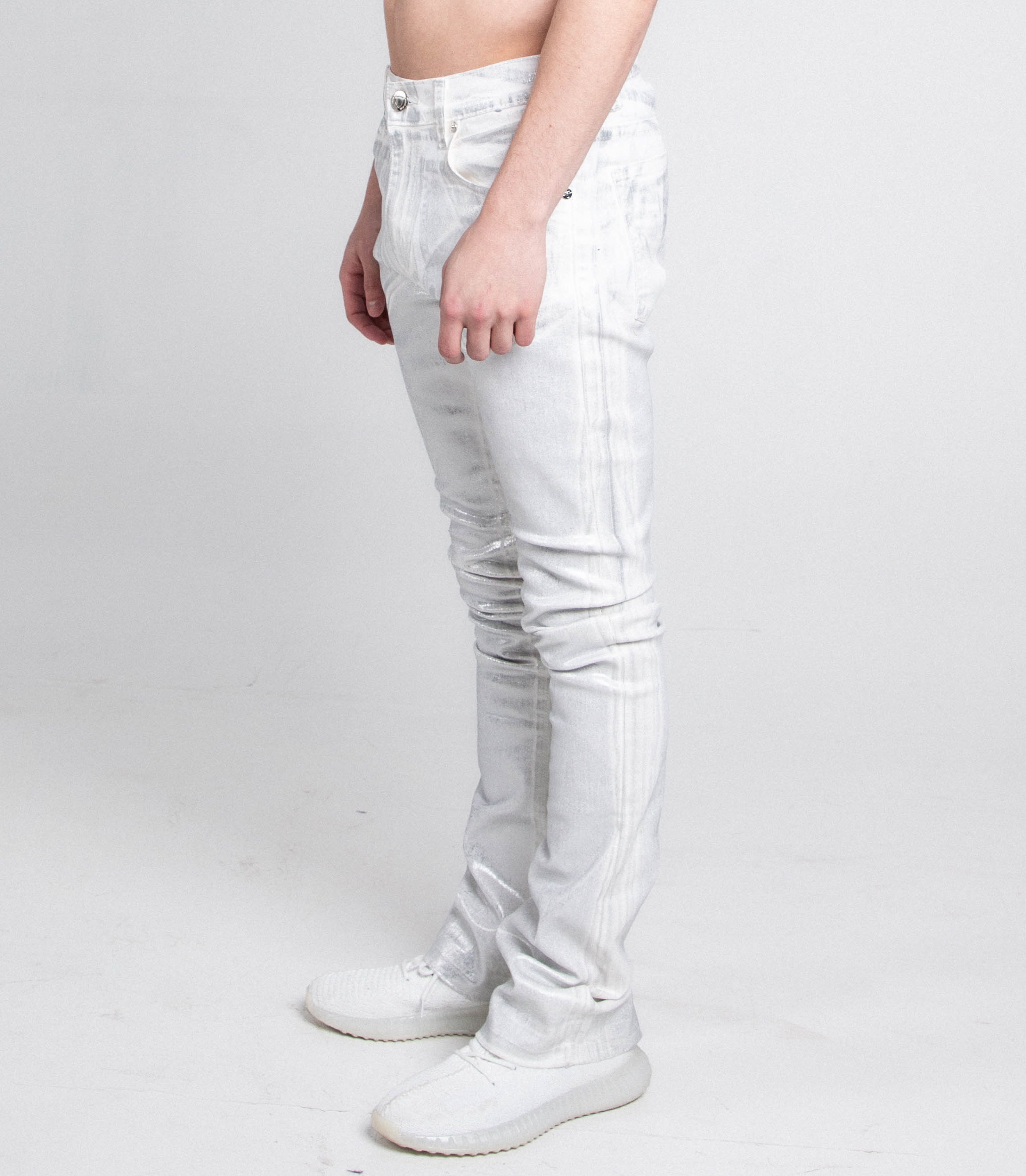 ASJ691 SILHOUETTES STACKED JEANS