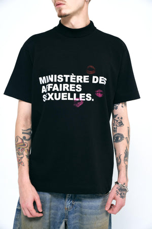SINNERS MINISTERE BLACK T-SHIRT Sinners