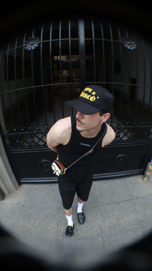 SINNERS NOT A NARCO™ BLACK/YELLOW CAP