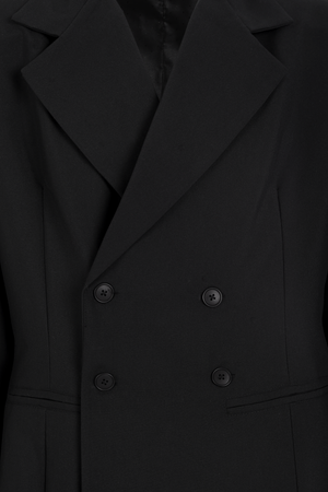 SINNERS BLACK TAILORED BLAZER Sinners