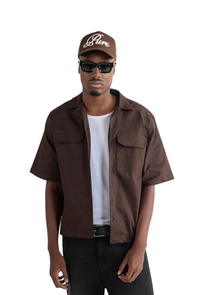 PURE Highland Brown Shirt PURE
