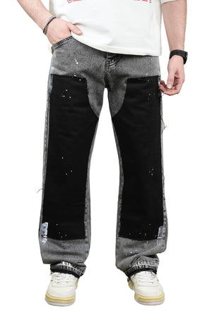 2Y C1169 Grey Painter Jeans 2Y