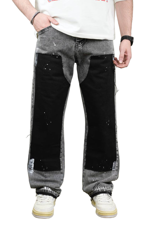 2Y C1169 Grey Painter Jeans