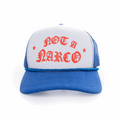 SINNERS NOT A NARCO™ BLUE/WHITE/RED CAP