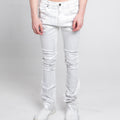 ASJ691 SILHOUETTES  STACKED JEANS