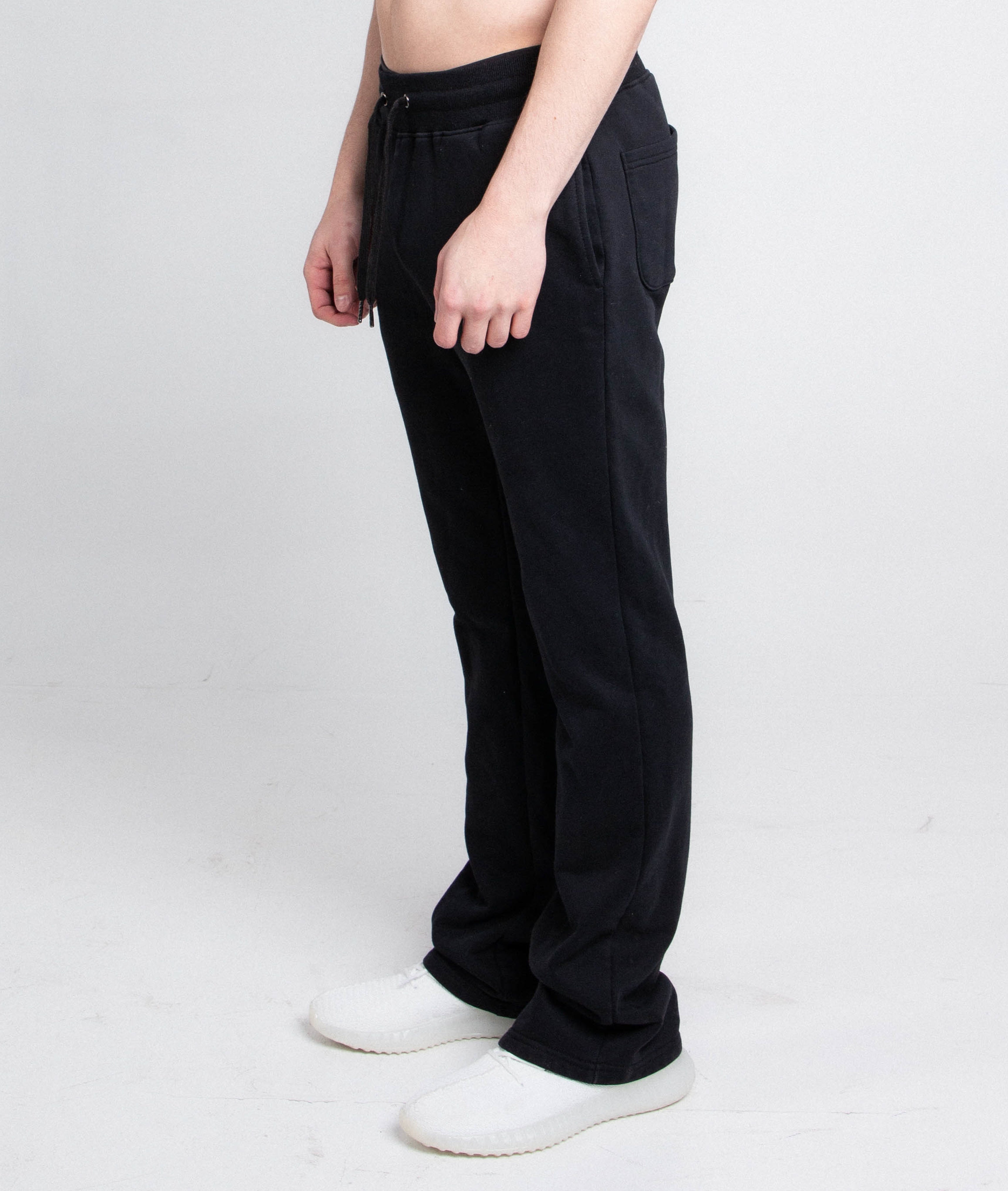 M5690-AJSKP  STACKED SWEATPANTS BLACK