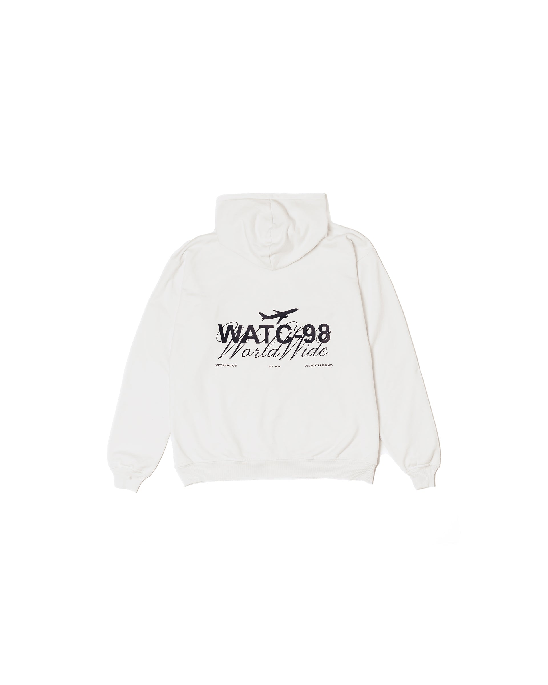 WATC-98 White Hoodie WATC-98