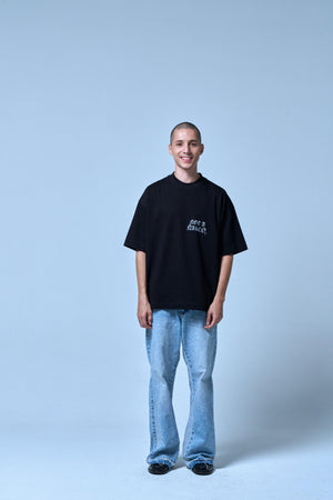 SINNERS NOT A NARCO FW25 BLACK T-SHIRT Sinners