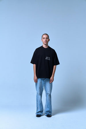 SINNERS NOT A NARCO FW25 BLACK T-SHIRT Sinners