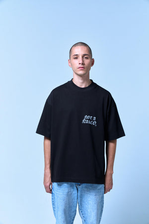 SINNERS NOT A NARCO FW25 BLACK T-SHIRT Sinners