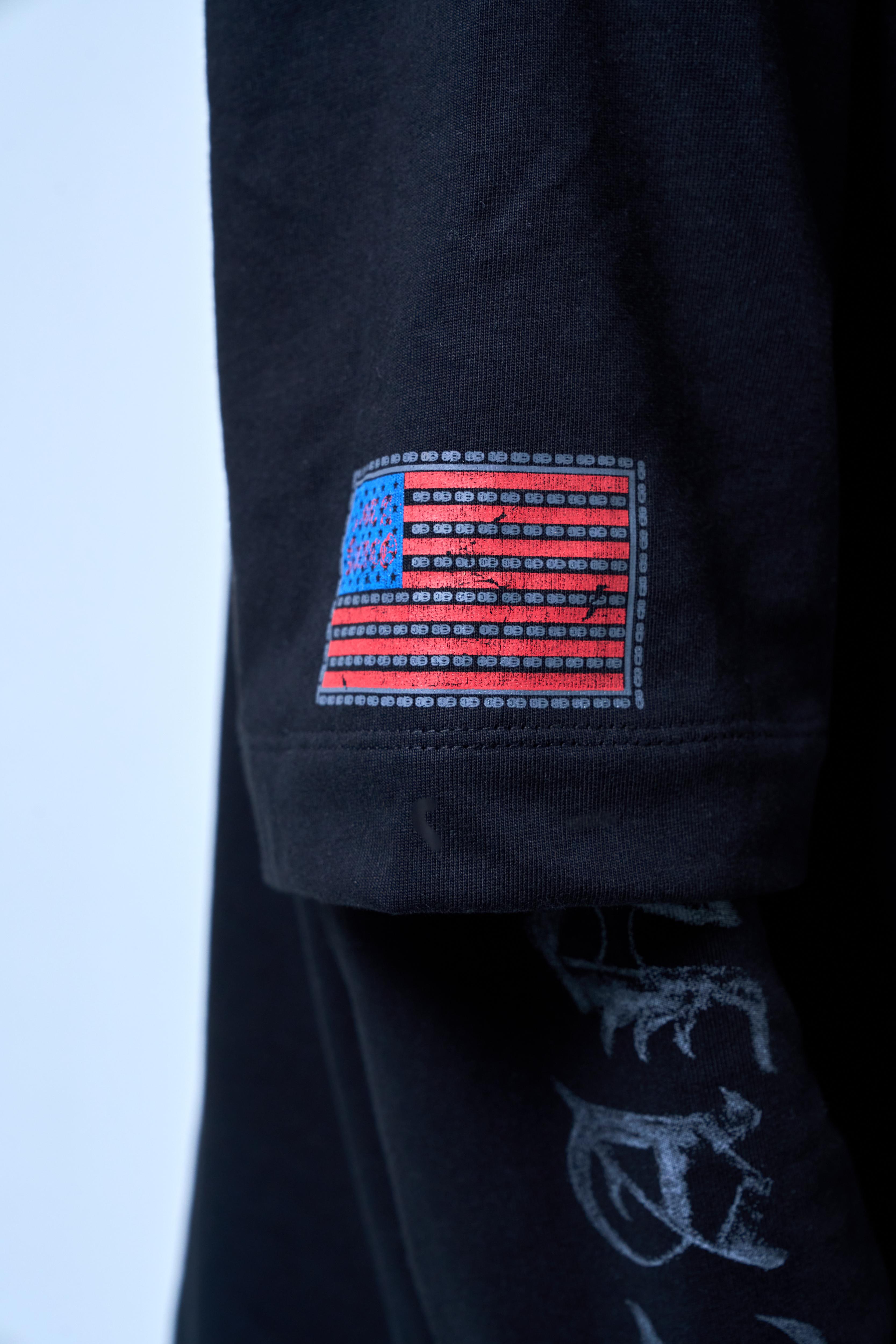 SINNERS POLIZIA BLACK DOUBLE SLEEVE Sinners