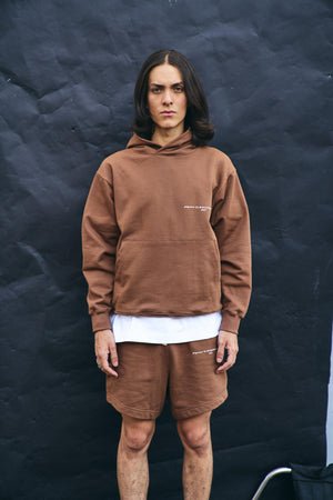 SINNERS GARMENTS TAUPE SHORTS Sinners