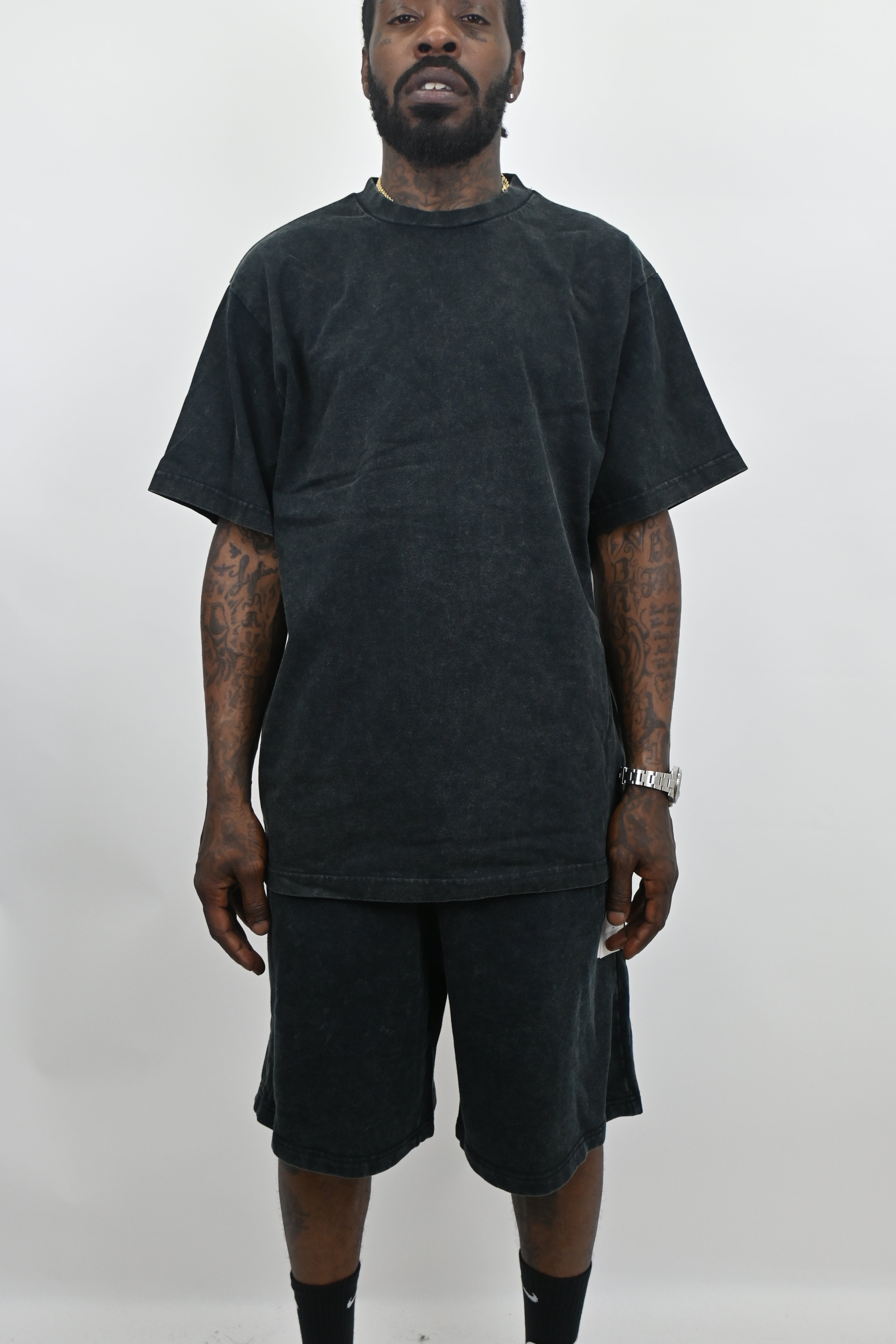 RMFS001 Stone Washed Set BLACK (HOLD)