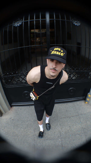 SINNERS NOT A NARCO™ BLACK/YELLOW CAP