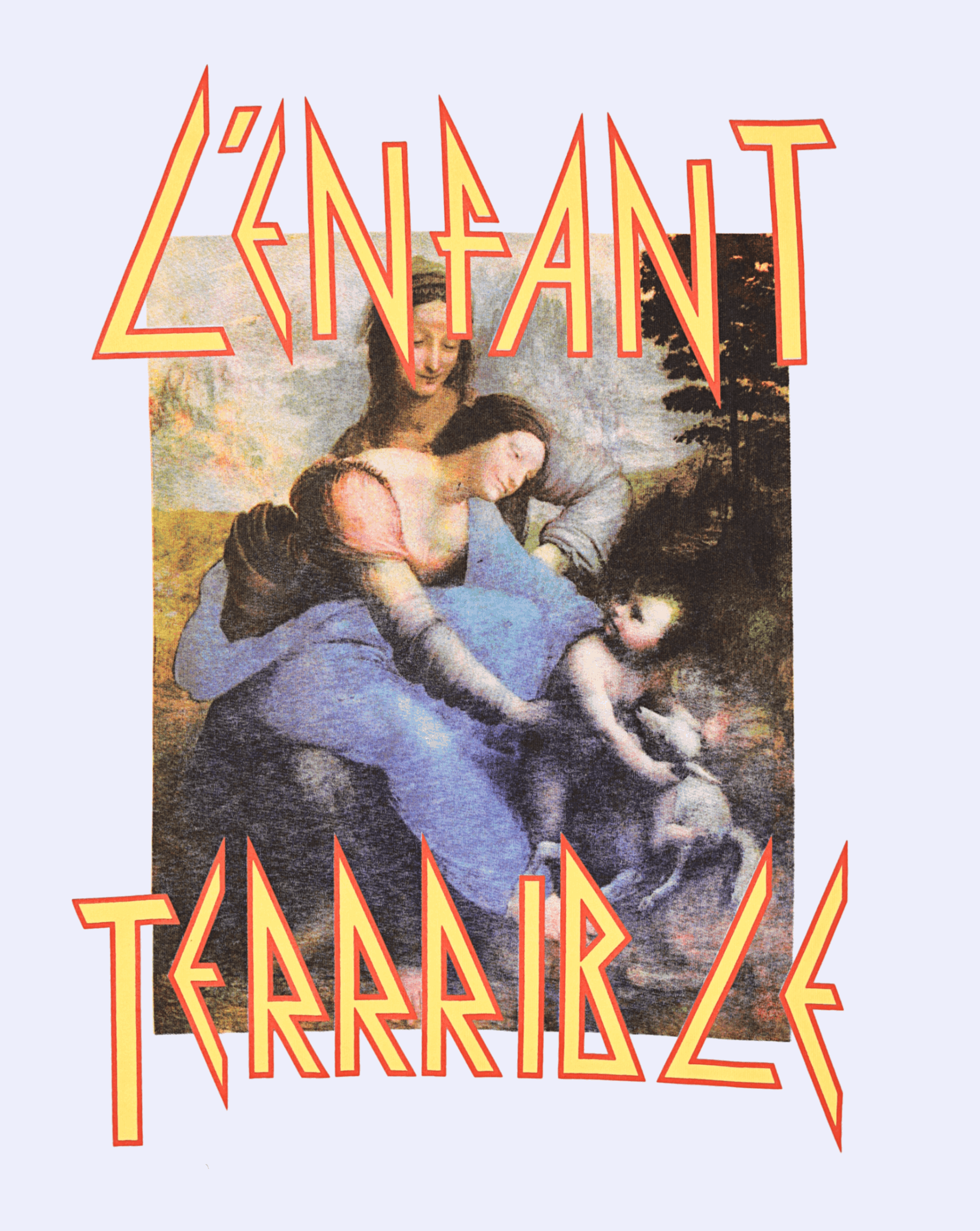 SINNERS L'ENFANT TERRIBLE WHITE T-SHIRT