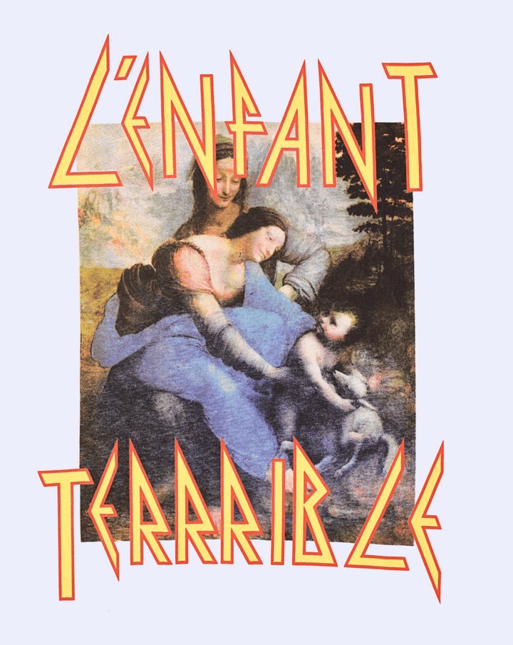 SINNERS L'ENFANT TERRIBLE WHITE T-SHIRT