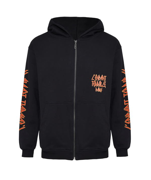 SINNERS DEF BLACK HOODIE