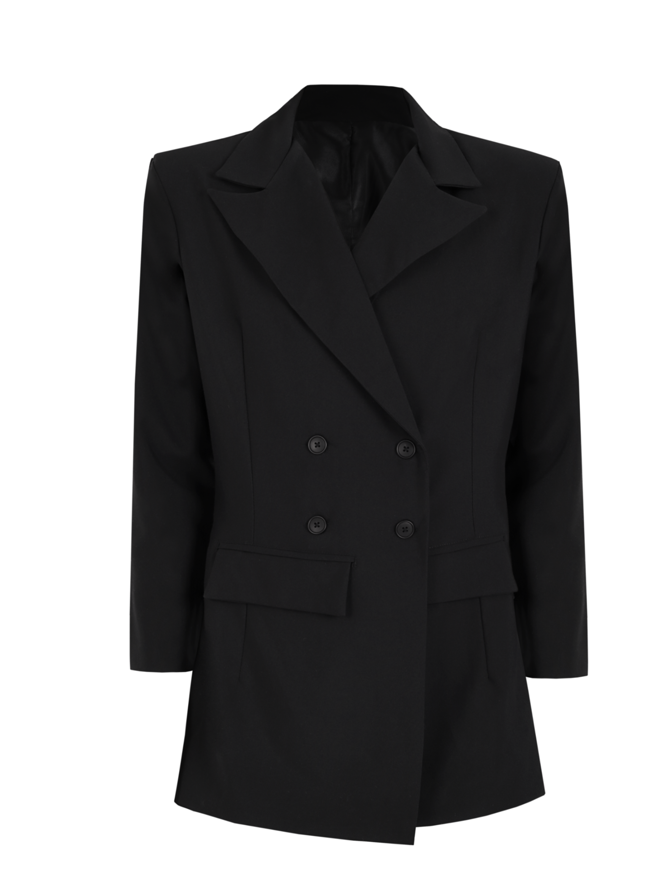 SINNERS BLACK TAILORED BLAZER Sinners