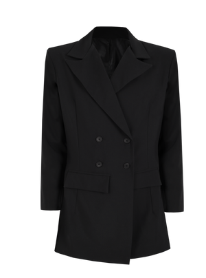 SINNERS BLACK TAILORED BLAZER Sinners