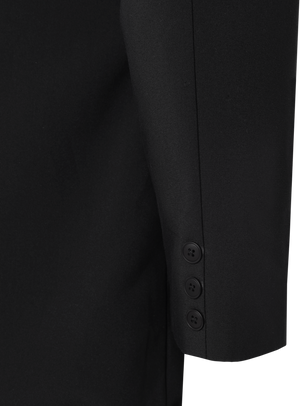 SINNERS BLACK TAILORED BLAZER Sinners