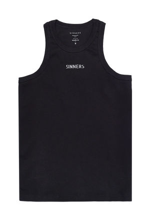 SINNERS BLACK MEN TANK TOP Sinners