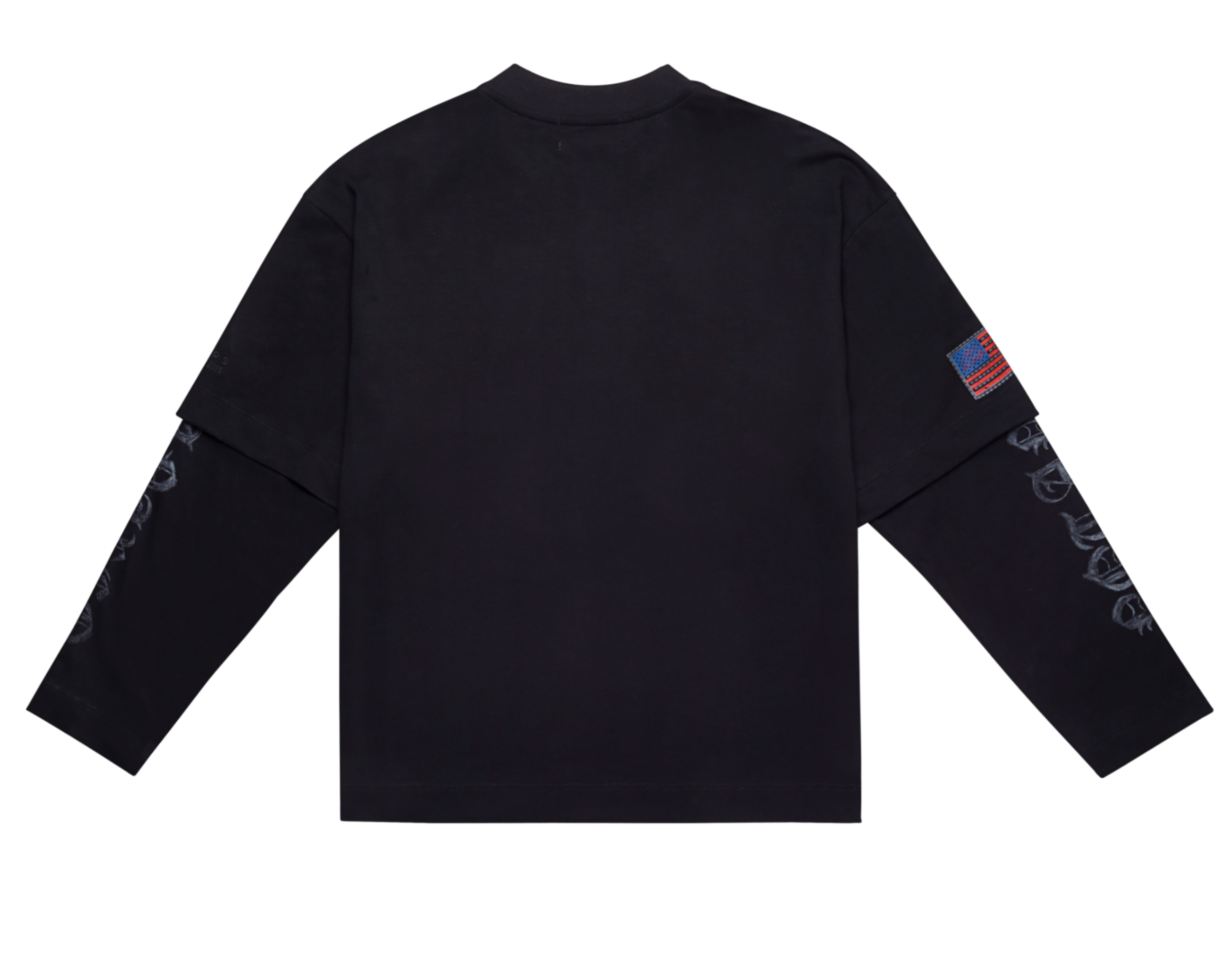 SINNERS POLIZIA BLACK DOUBLE SLEEVE Sinners