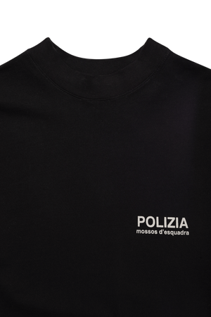 SINNERS POLIZIA BLACK/WHITE DOUBLE SLEEVE Sinners