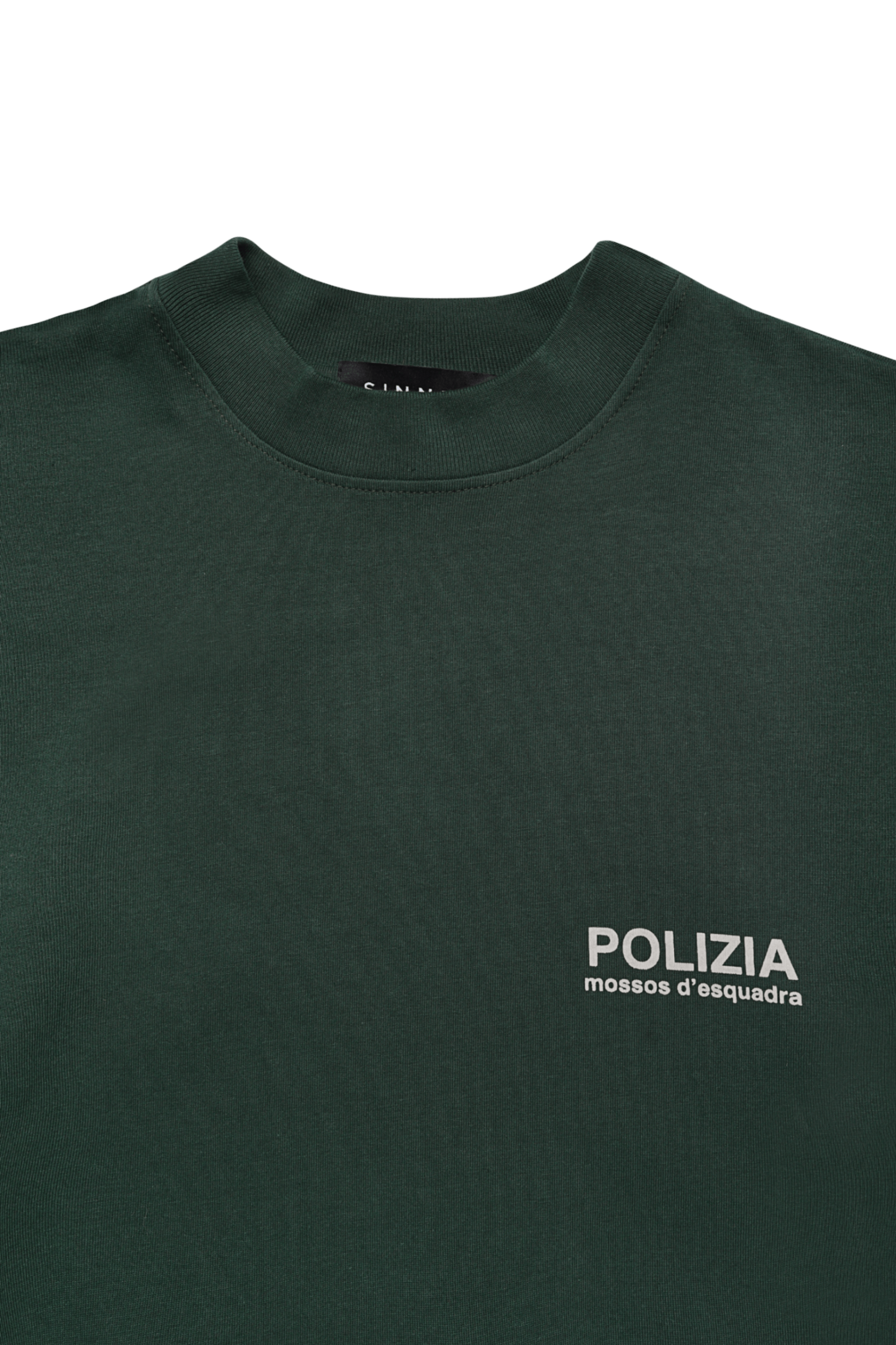 SINNERS POLIZIA GREEN DOUBLE SLEEVE Sinners