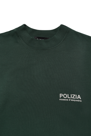 SINNERS POLIZIA GREEN DOUBLE SLEEVE Sinners