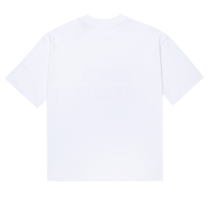 SINNERS NOT A NARCO WHITE T-SHIRT Sinners