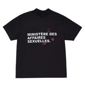 SINNERS MINISTERE BLACK T-SHIRT Sinners