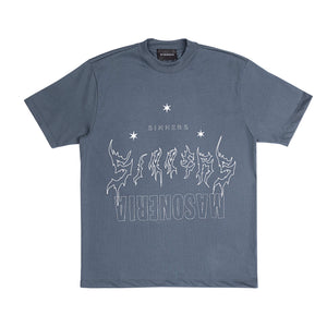 SINNERS LES FRANCS-MAÇONS WASHED T-SHIRT