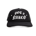 SINNERS NOT A NARCO™ BLACK/WHITE CAP Sinners