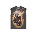 PURE Knockout Sleeveless Fire T-Shirt PURE