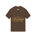 PURE Knockout Brown Yellow T-Shirt PURE