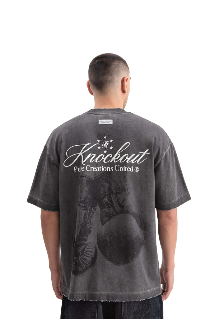 PURE Knockout Grey Gloves Wash Standard T-Shirt