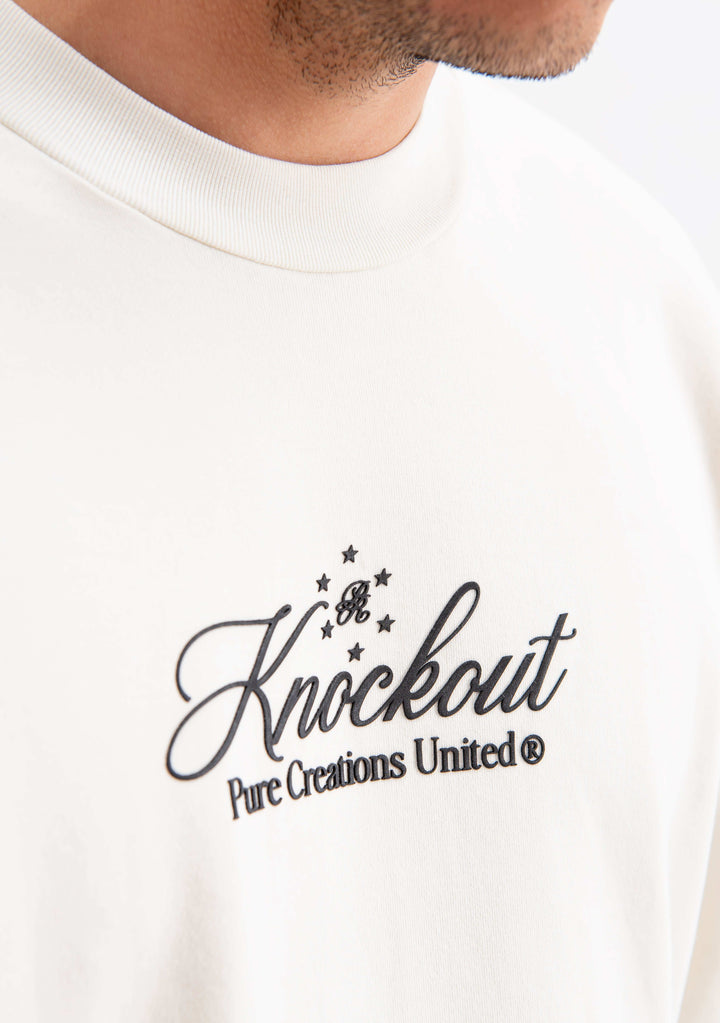PURE Knockout Gloves Cream T-Shirt