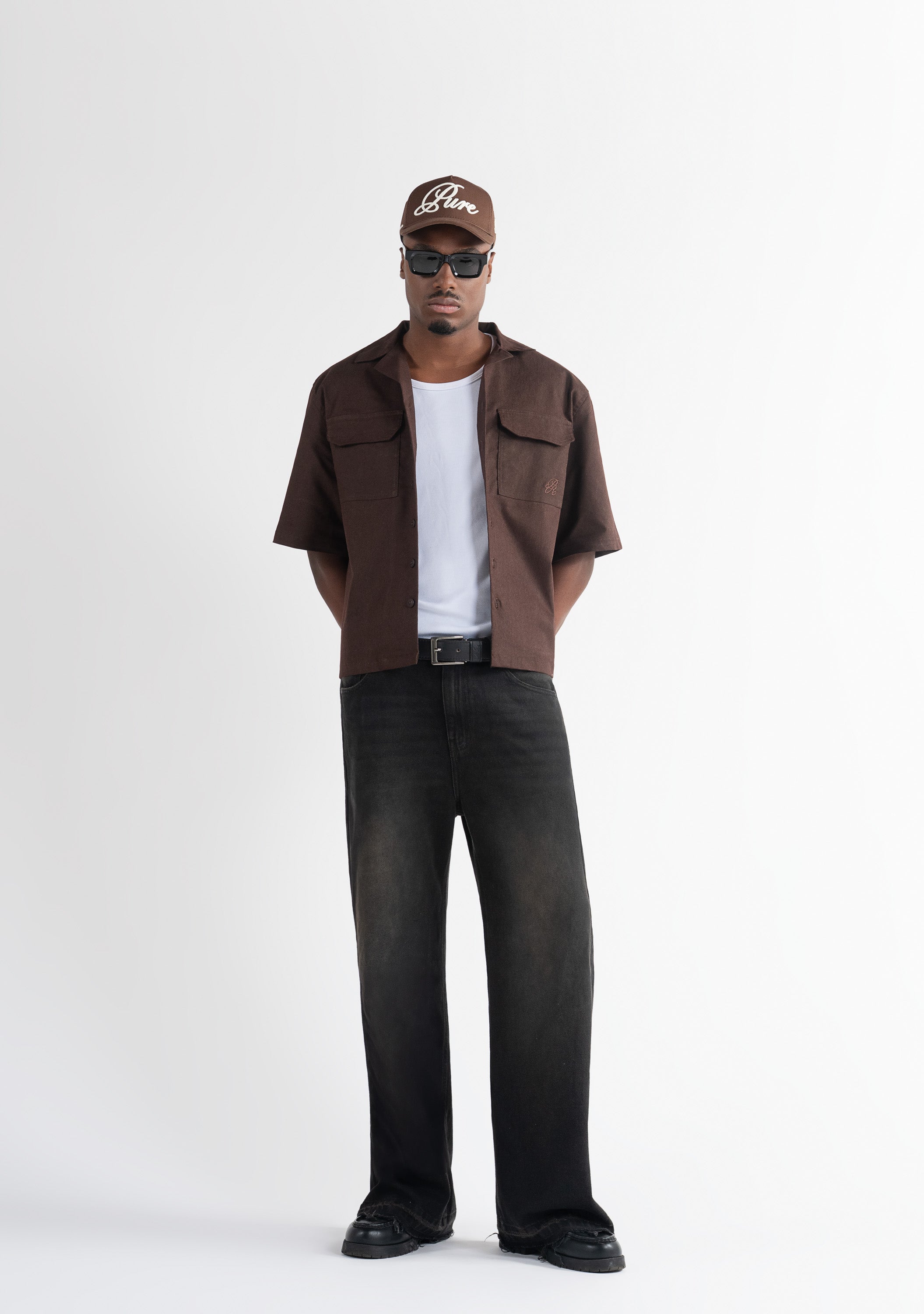 PURE Highland Brown Shirt PURE