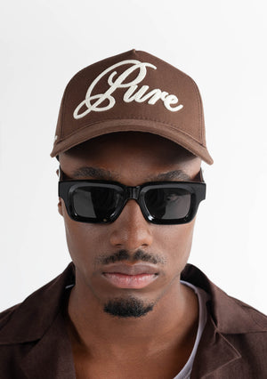 PURE Highland Brown Hat PURE