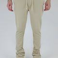 M5690-AJSKP MULTI-COLOR STACKED SWEATPANTS NEW KHAKI