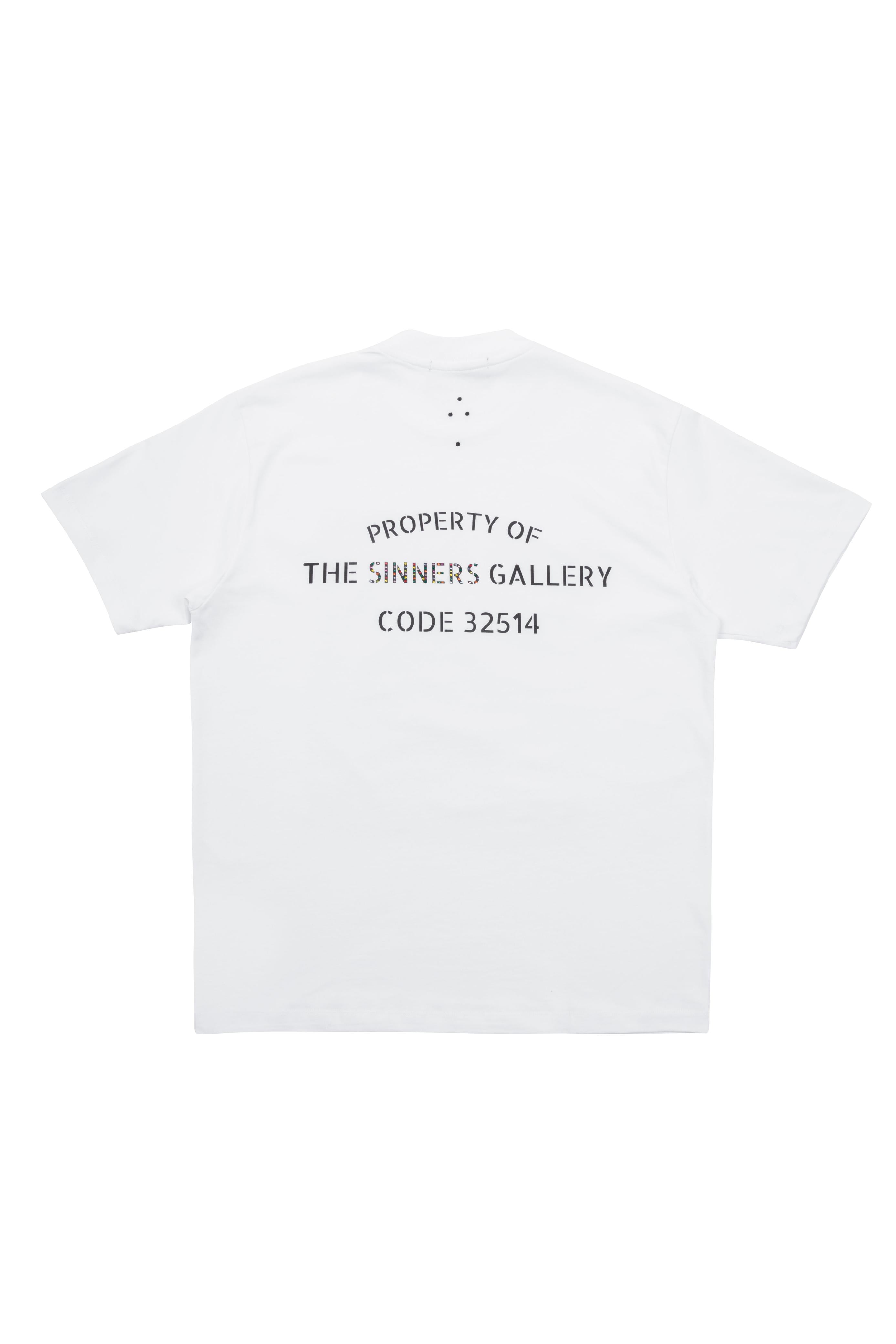 SINNERS Les Cratiques GARCON A LA PIPE T-SHIRT Sinners
