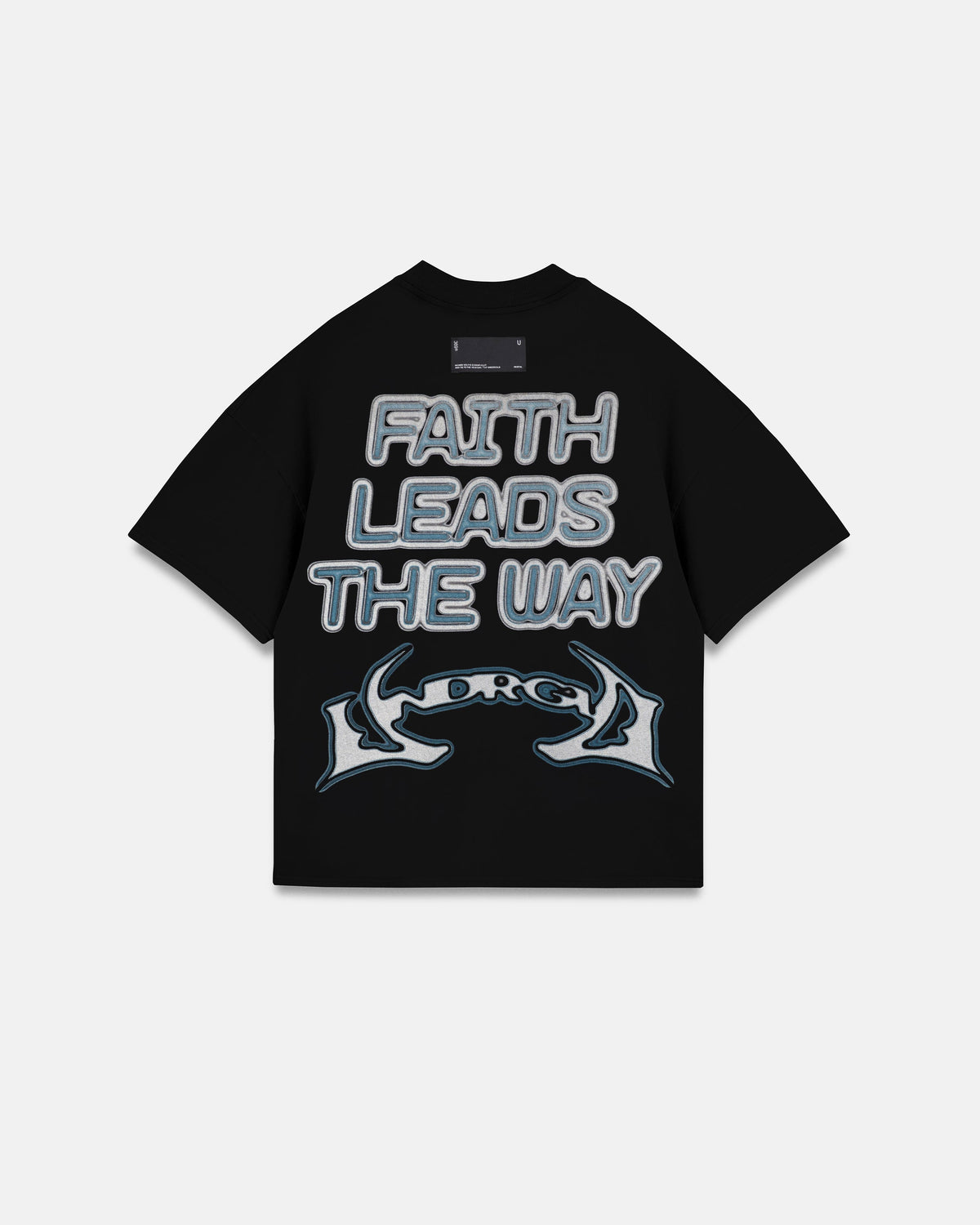 Act 1 Destiny Boxy Fit Tshirt Black