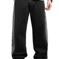 2Y C1190 Stripe Black Jeans 2Y