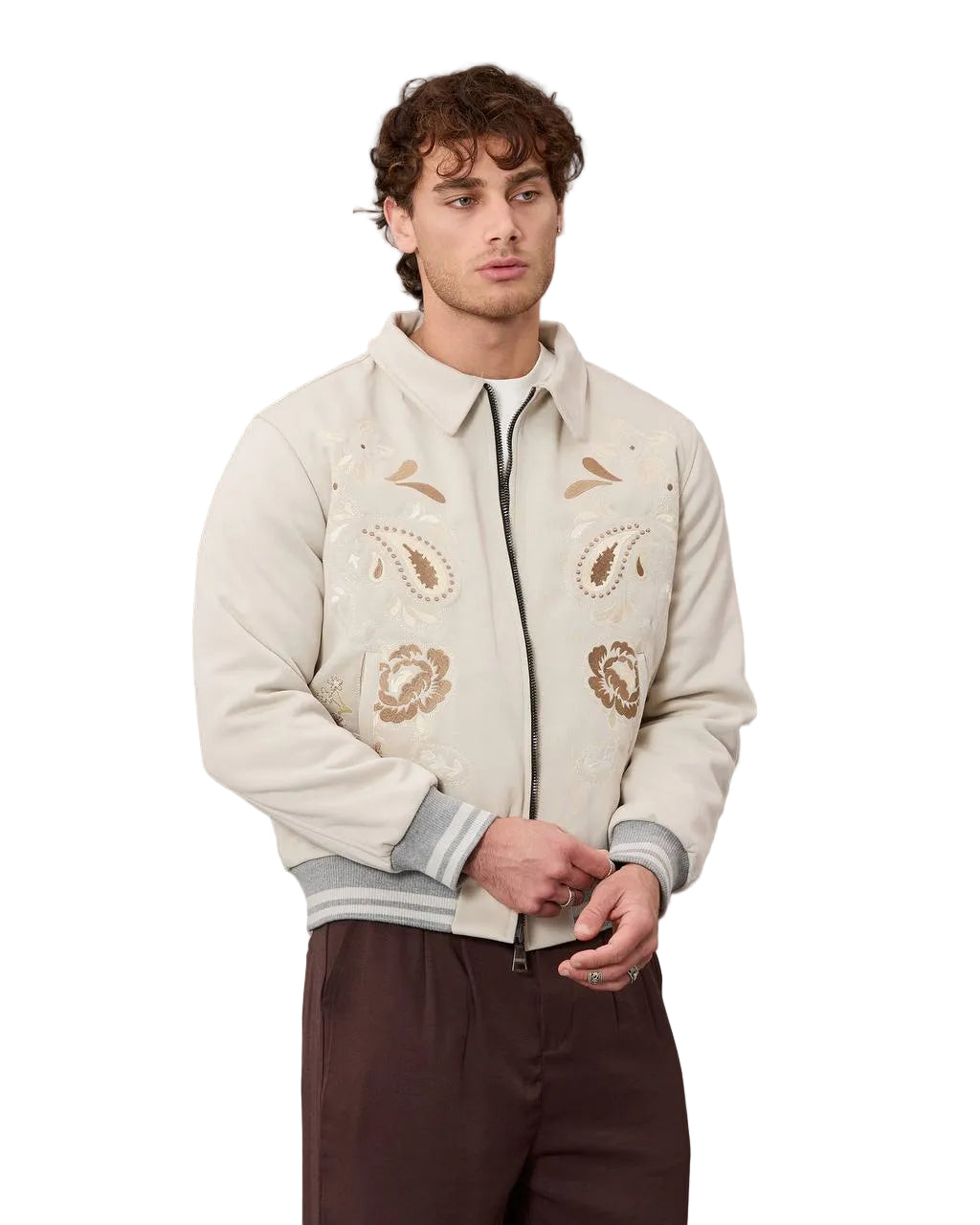 2MORROW Paisley Grey Jacket 2Morrow